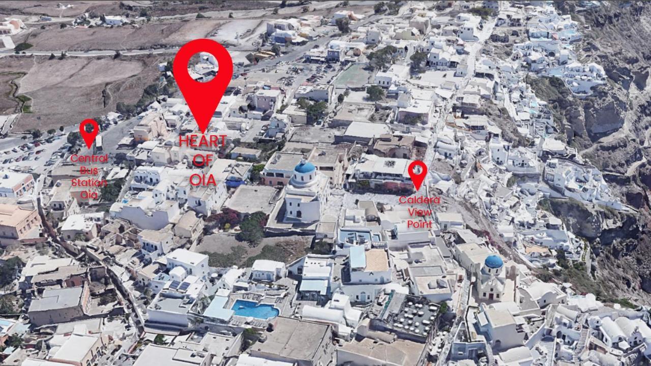 Heart Of Oia - Private House With Jacuzzi Apartment Exterior photo